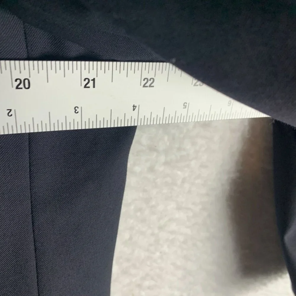 Burberry‎ Blazer Jacket Men's 41 R Black Lined Single Breasted Notch Lapel Wool